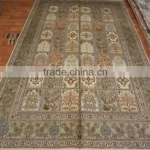 6'x9' Popular Room Decoration Art Design Handmade Cotton Persian Carpet thumbnail-5