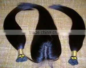 100% Human Hair Silk Top Closure Piece Toupees for Men and Closure for Women thumbnail-1