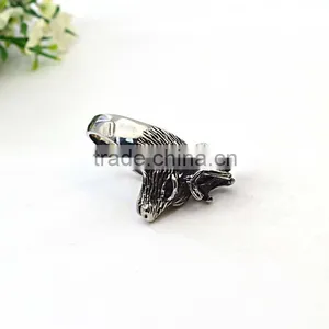 Fashion Jewelry Rings for Woman and Men Animal Shape Biker Men's Ring thumbnail-2