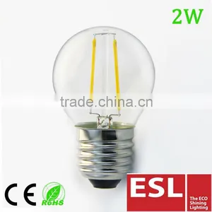 2016 Direct Selling Indoor-outdoor G45 E27 2W Led Lighting Bulb Warm White Quality Choice thumbnail-1