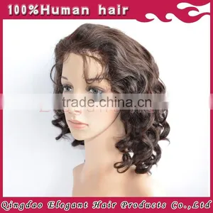 Cheap Price 100% Real Human Hair Curly Human Hair Wigs for Black Women thumbnail-1