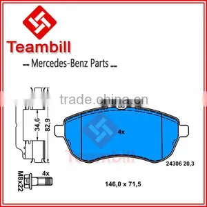 Auto Parts for Mercedes W204 W211 Disc Brake Pad 0054200820 thumbnail-1