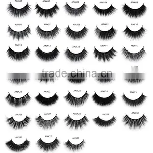 Private Label 3D Faux Mink Fur False Eyelash With Custom Eyelash Packaging thumbnail-6
