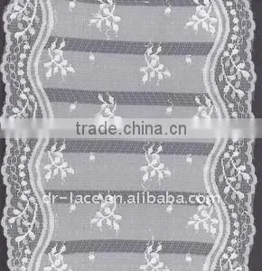 New White Black Lace Wedding Dress thumbnail-1