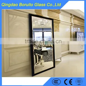 Top Sale 6mm Clear Single Coated Float Silver Mirror Glass thumbnail-1