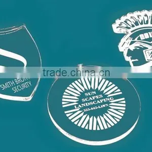 Laser Etched Paperweights , Organic Glass, Acrylic Product , Plexiglass, Acrylic thumbnail-1