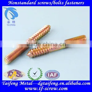 Carbon Steel Double End Thread Dowel Screws thumbnail-1