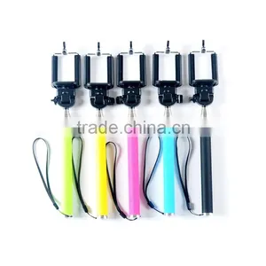 New Product 2015 Wireless Bluetooth Selfie Stick Extendable Handheld Monopod Selfie Stick thumbnail-4