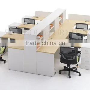 High Quality Staff Office Partition Corner Workstation (SZ-WS111) thumbnail-5