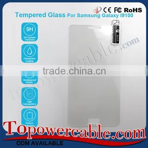 High Quality Mobile Phone Surface Tempered Glass Screen Protector Guard For Samsung Galaxy S2 I9100 thumbnail-1