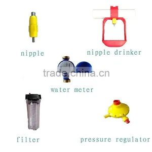 Automatic Dosatron Filter 360 Degree Lubing Squre Nipple Drinker System thumbnail-2