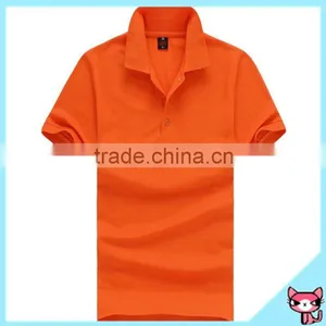 Orange Polo Shirt 100% Cotton thumbnail-1