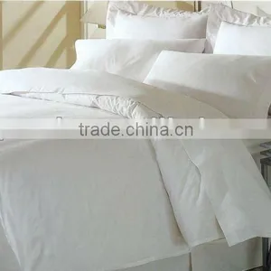 Cotton White Hotel Bedding Set thumbnail-1