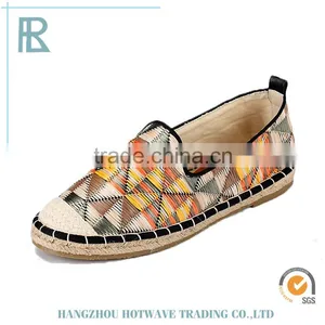 2015 New Arrivel Wholesale Cotton Newborn Jute Sole Espadrilles thumbnail-1
