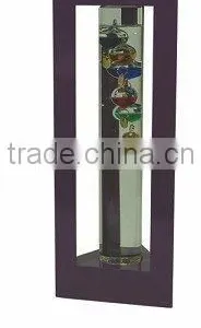 China Manufacture Triangular Wooden Frame Galileo Thermometer thumbnail-4