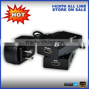 HDMI Extender Over Double Cat6/7(RJ45) 60M, 1080P Full HD Supported thumbnail-1