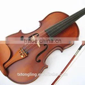 High Quality Flamed Matte Violin Brand Student German Violin 4/4 thumbnail-2