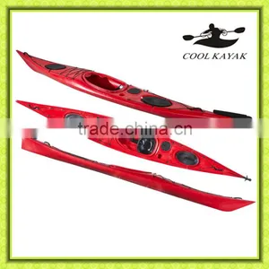 New Designed White Water Single Sea Kayak With Footrest Steering System thumbnail-3