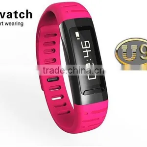 U9 MTK6260 Pedometer Bluetooth Bracelet With Bluetooth 4.0 Bracelet thumbnail-4