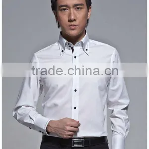 Men White Long Sleeve Shirt thumbnail-1