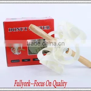 Revolving Donuts Cutter Maker As Seen On TV Pastry Dough Baking Roller thumbnail-1