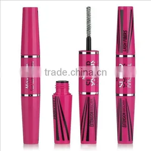 4D Double Slider Eyelash Extension Mascara Lengthening Waterproof Fiber Lashes Mascara thumbnail-2