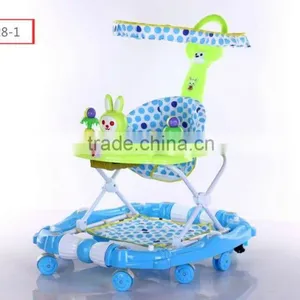 HOT SALE Multi-function Baby Walker With Music and Toys/New Model Kids Baby Walker With Brakes for Sale thumbnail-3
