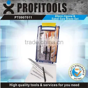40pcs Combo Jigsaw Blades and Recip Saw Blades Set thumbnail-1