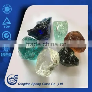 Transparent Colored Clear Glass Rocks OEM thumbnail-4