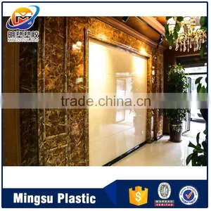 High Gloss Decorative 3D PVC Wall Panels for TV Setting Wall thumbnail-1