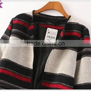 Custom Women Blazer Stripe Woman Suit thumbnail-6