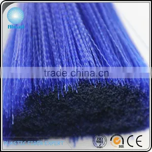 Dark Shiny Blue Normal Crimp pp Plastic Wire Polypropylene Fiber thumbnail-2