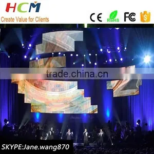 Indoor Rental Cabinet Led Display Screen p6 Led Advertising Aluminum Screen thumbnail-1