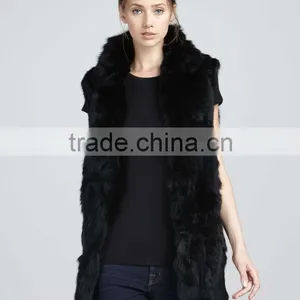 Rabbit Fur Fashion Vest thumbnail-1