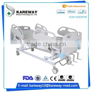 Hospital Equipment Modern Three Cranks 3-way Manual Home Medical Patient Beds Function thumbnail-1