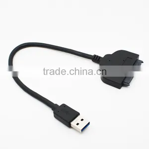 USB3.0 to Sata 22 Pin Hard Disk Drive Cable High Speed SSD Adapter Cable thumbnail-2