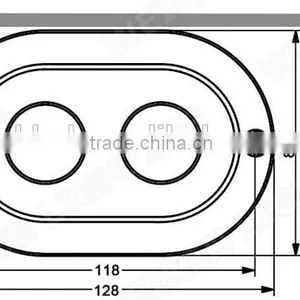 12v 120W Bluetooth RGB Wireless 316L Stainless Steel Swimming Pool Yacht Ship Marine Led Underwater Lights thumbnail-3