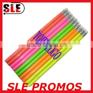Neon Color Pencil With Your Logo thumbnail-1