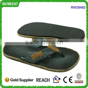 ROWOO Men's Grey High Quality Wrap Espadrille Sandal thumbnail-2