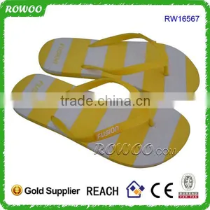 EVA Colorful Strip Sandals,slippers Flip Flop Beach Slippers thumbnail-6