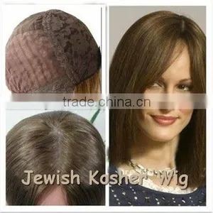 Grade 5a Human Remy Hair Silk Top Jewish Wig Kosher Wigs thumbnail-1