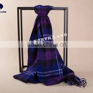 Fashionable Cashmere Scottish Tartan Winter Scarf WCS14112217 thumbnail-2