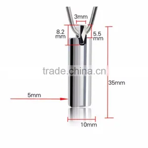 High Quality Custom Shinny Tungsten Carbide Pendant Necklace thumbnail-3