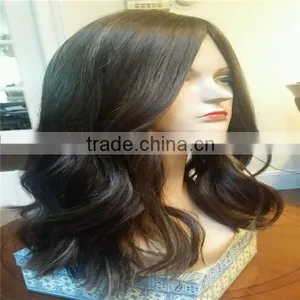 New Style Black European Hair Jewish Wig Kosher Wigs 18 Inch thumbnail-5