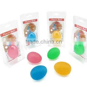 Silicone Round Shape Hand Grip Ball Finger Exerciser Gripper Massage Ball thumbnail-1