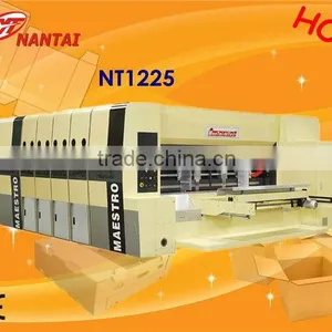 Bottom Vacuum Suction Flexo Printing Slotting Diecutting Machine thumbnail-1