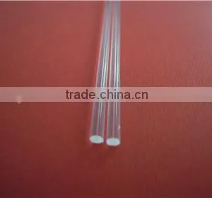 JGS2 High Purity Clear/ Transpareent Optical Quartz Fiberglass Rod 5*100 Quality Choice thumbnail-3