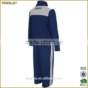 Customized Track Suit / Golden Velvet/ Super Poly Track Suit Sports Suit thumbnail-6