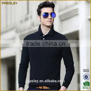 2016 Top Class Cheap Long Sleeve Polo Shirts Cheap Wholesale thumbnail-1