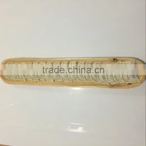 Handly Carved Wooden Cheese Platter Serving Board Fruit Long Bowl thumbnail-2